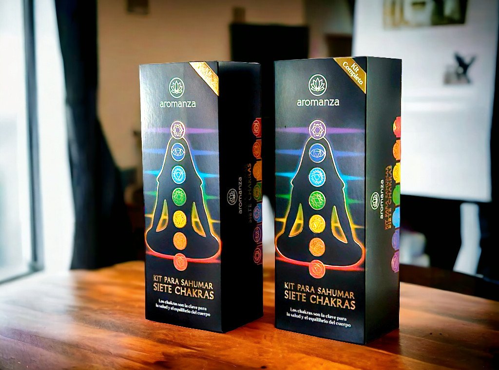 100 - Box KIt Siete Chakras Premium