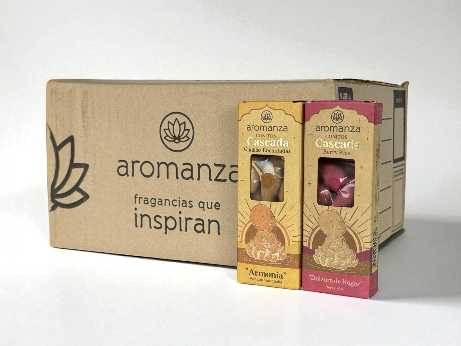 101JB - Conos Cascada Aromanza x 10 Bto x50