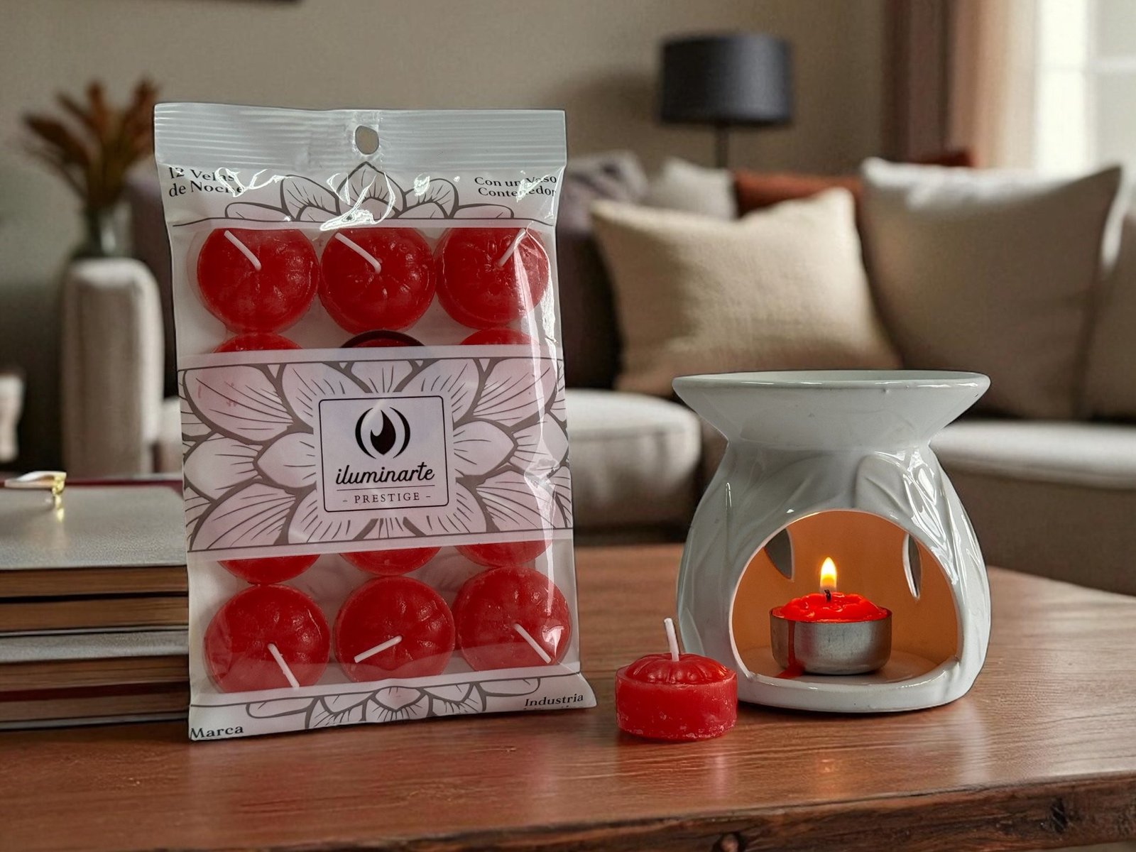 004J - Velas Noche x 12 u