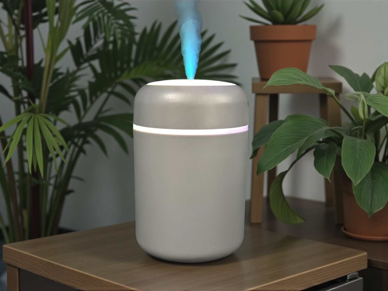 708K - Humidificador Led Multicolor 300 ml 11,9