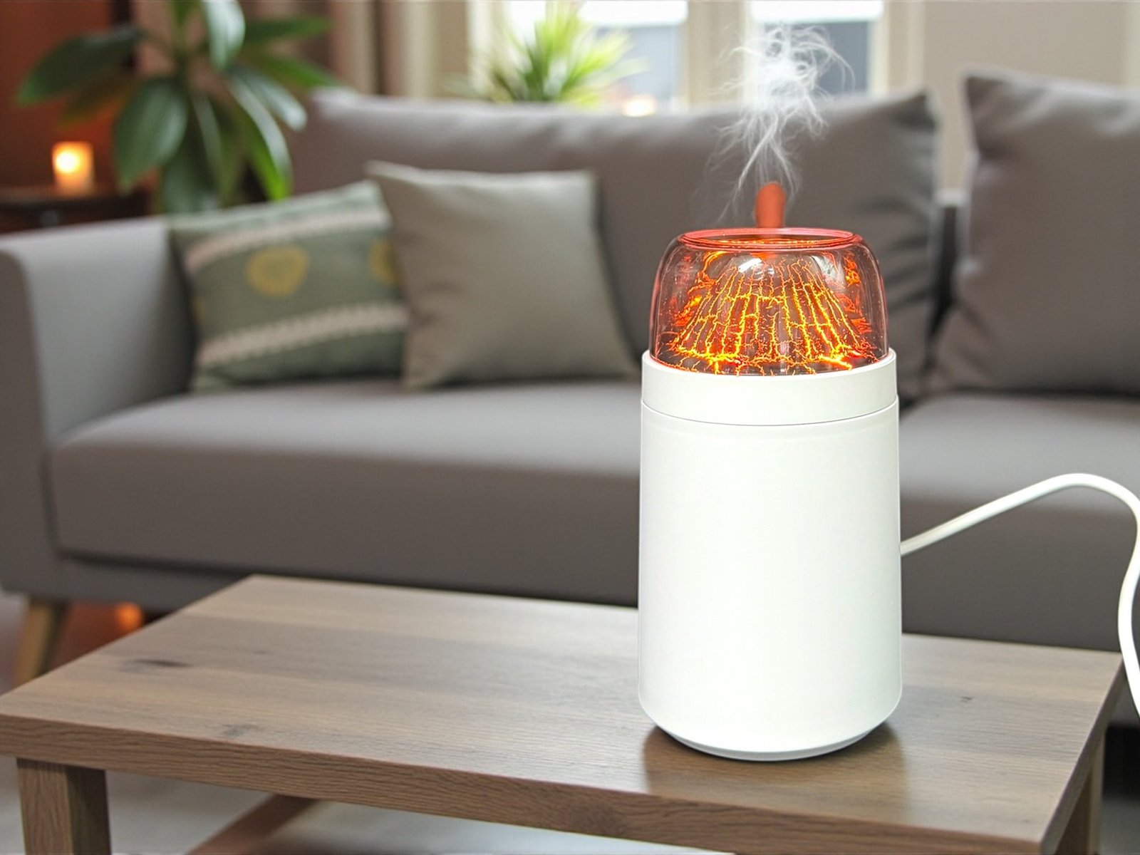 708L - Humidificador Volcan 300 ml 13,5 cm