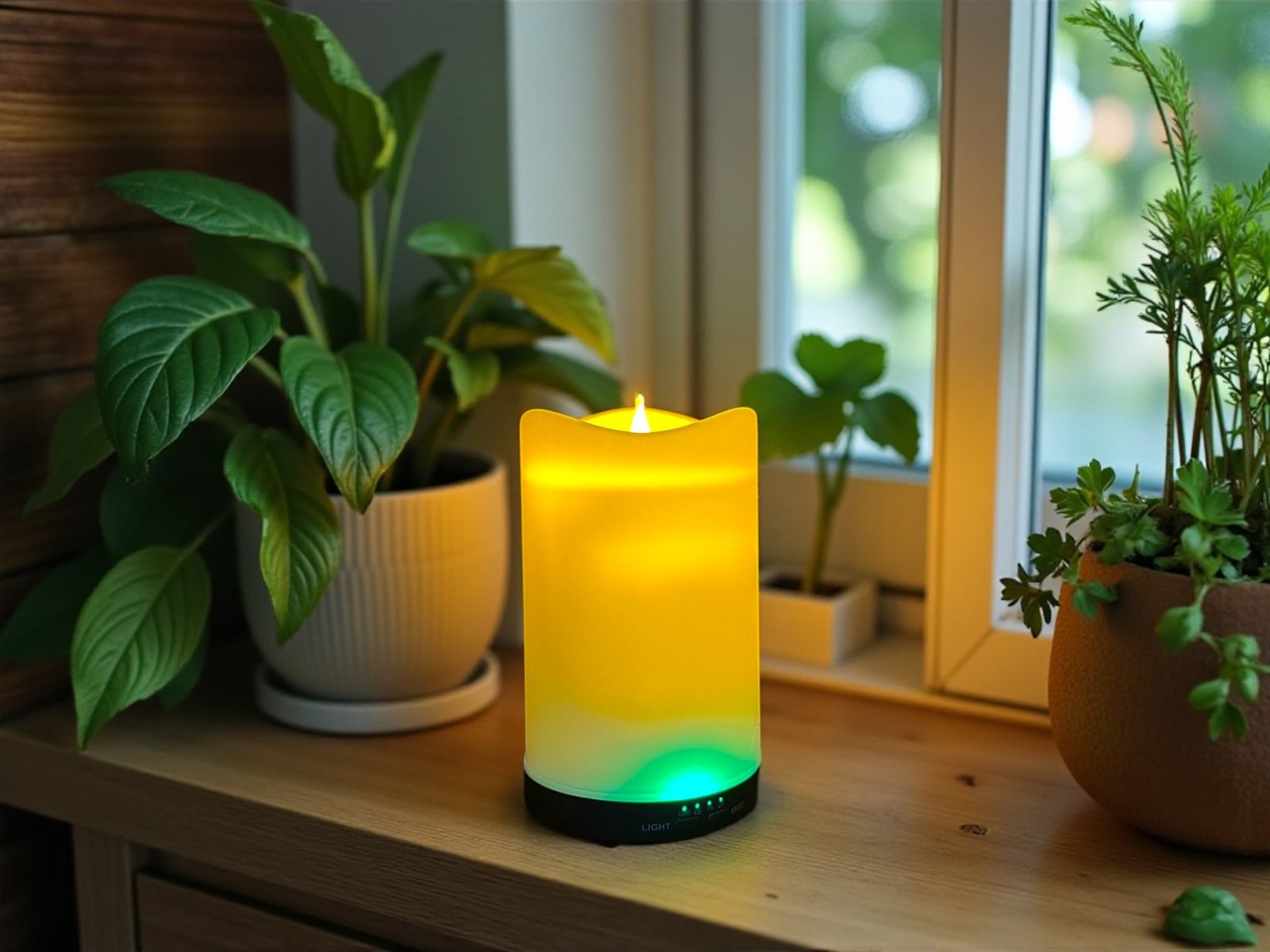 708V - Humidificador Simil Vela 16 cm