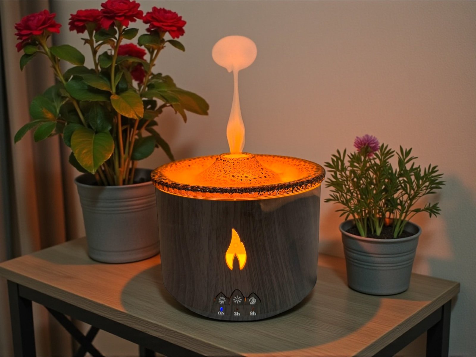 708W - Humidificador Geiser Negro 10,8cm c/ctro
