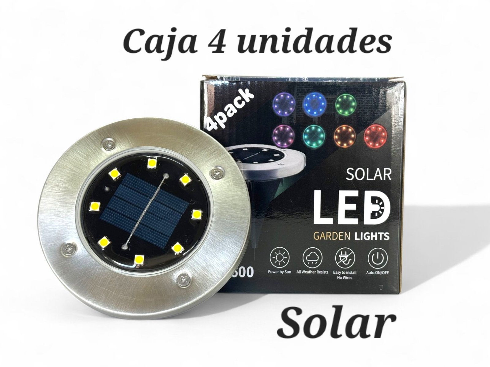 940X - Luz Solar 13,5 cm Pack x 4 unidades