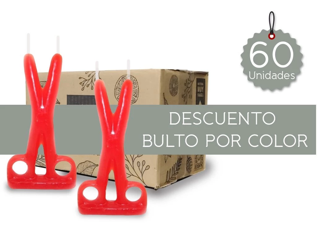 304B - Vela Tijera 14.5 x 8 cm (Bto x 60)