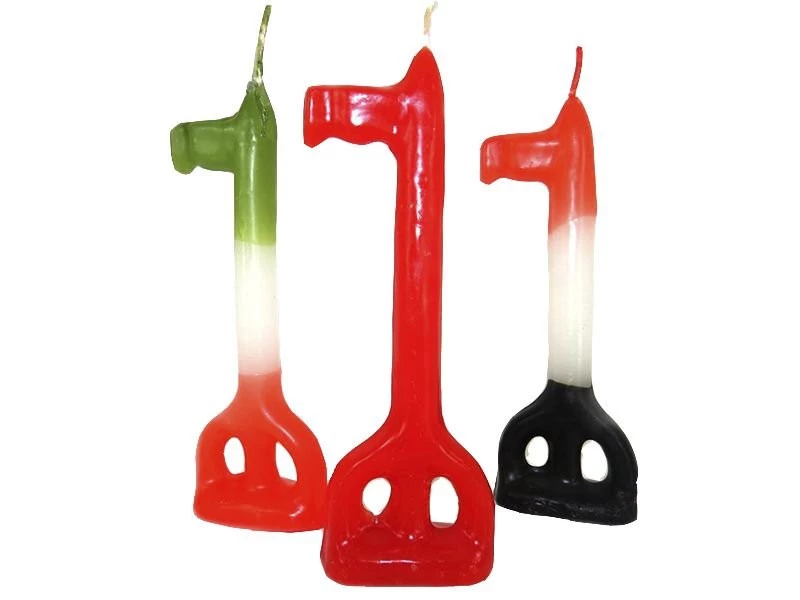 319 - Vela Llave 15 x 5 cm