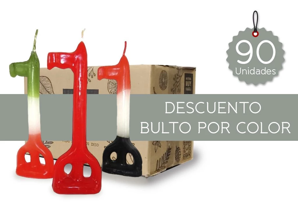 319B - Vela Llave 15 x 5 cm (Bto x 90)