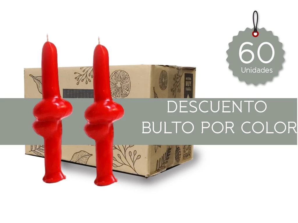 347B - Vela Nudo 16 cm (Bto x 60)
