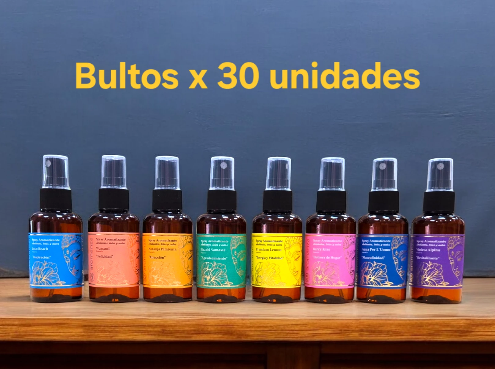 102RB - Spray Aromatizante Aromanza 60ml Btox30