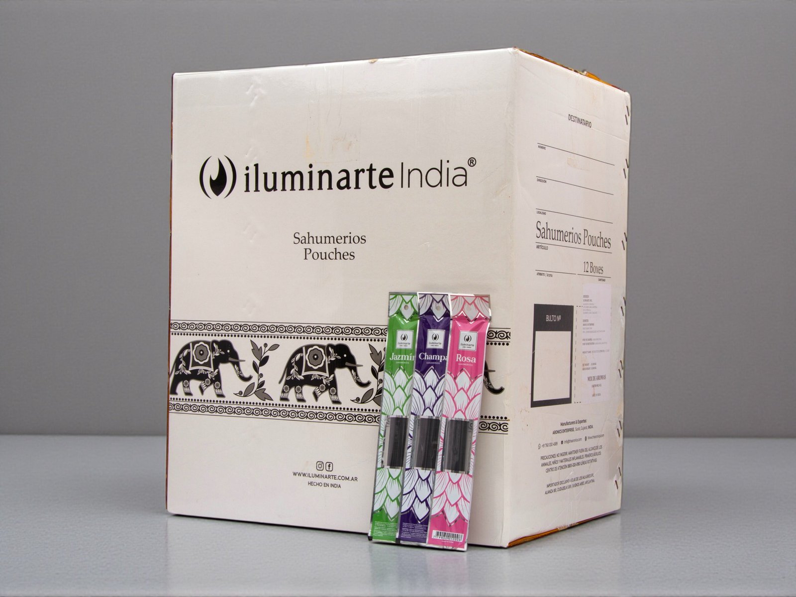 963FB - Bulto 12 Displays de Sah. x 144 paq Surt