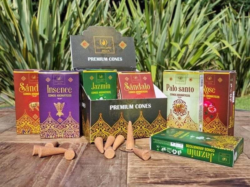 963H - Conos Premium Ilum. India x 12 Cajas