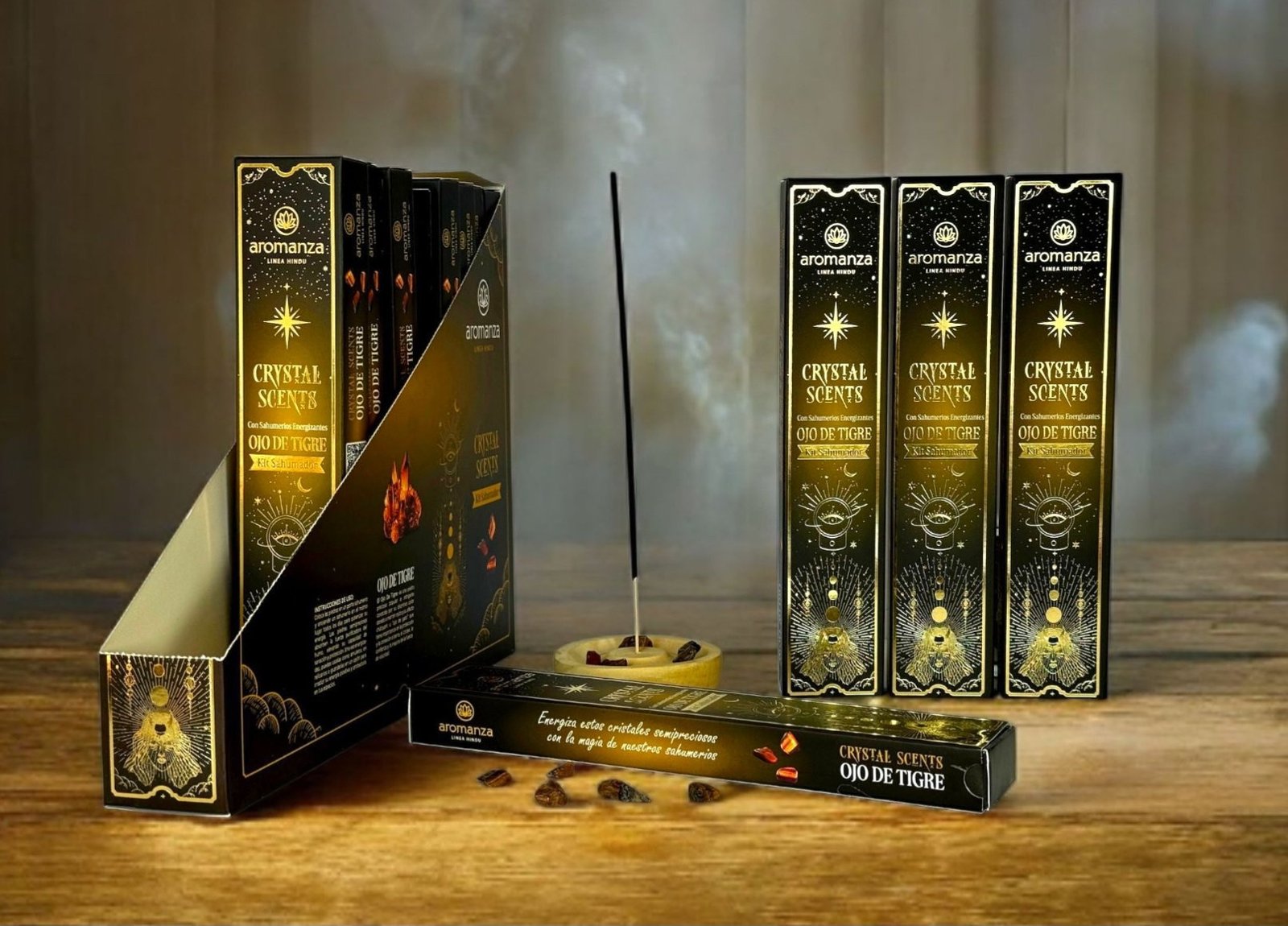 963L - Aromanza Crystal Scents x 8 varillas