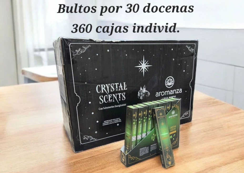 963LB - Aromanza Crystal Scents x 8 v. Bto x 360