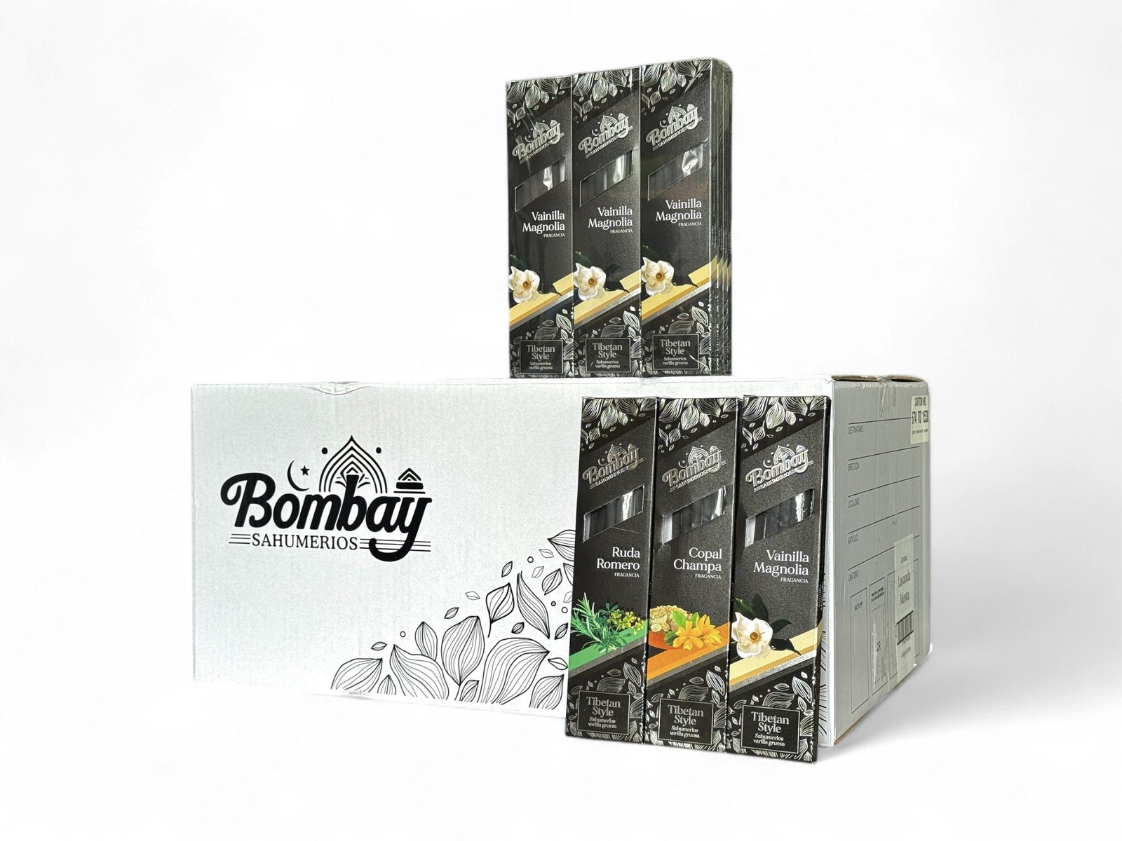 963OB - Sah. Tibetan Style x 8v Pack x12 Btox216