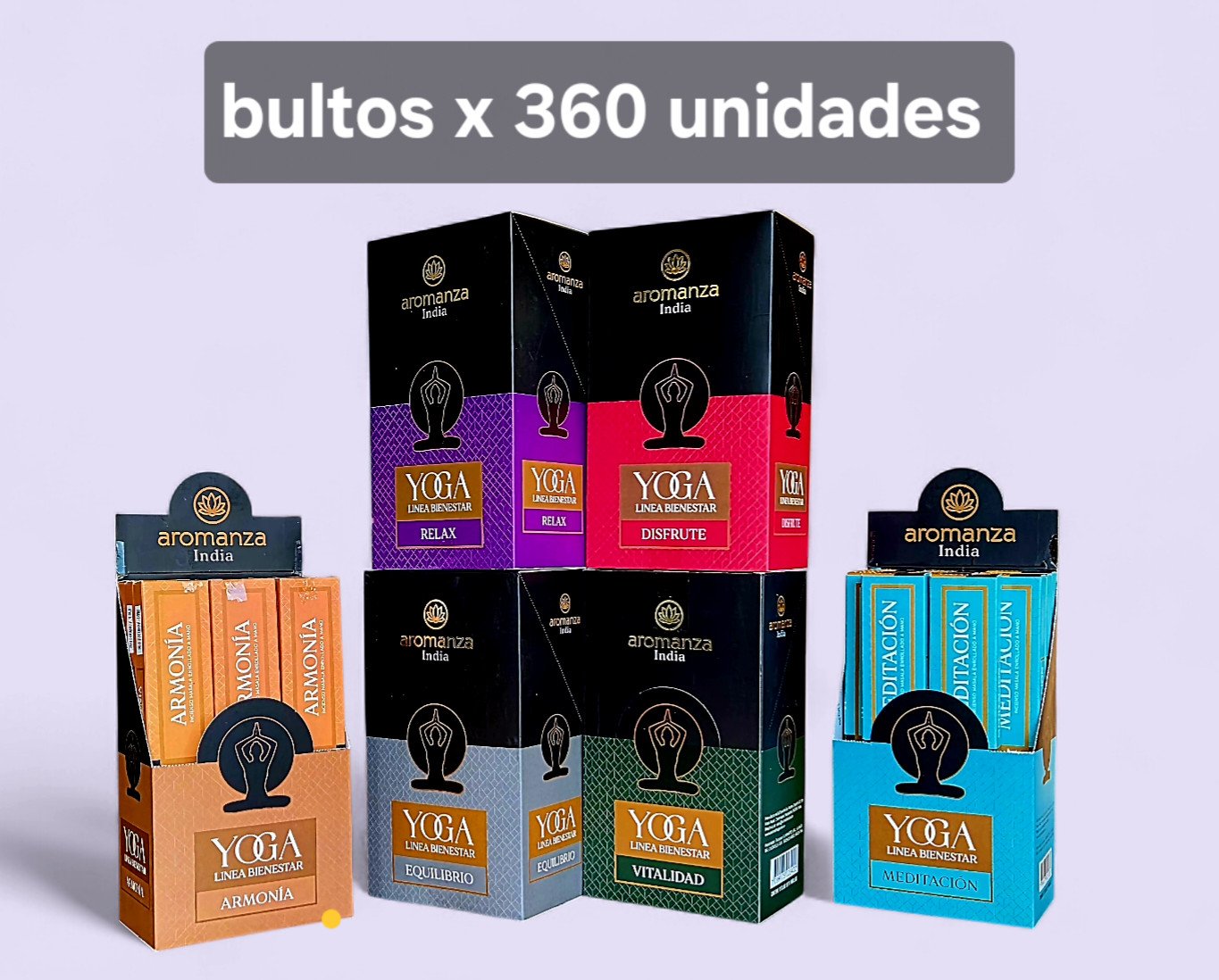 963RB - Linea Yoga Aromanza India x 10 v. Btox36