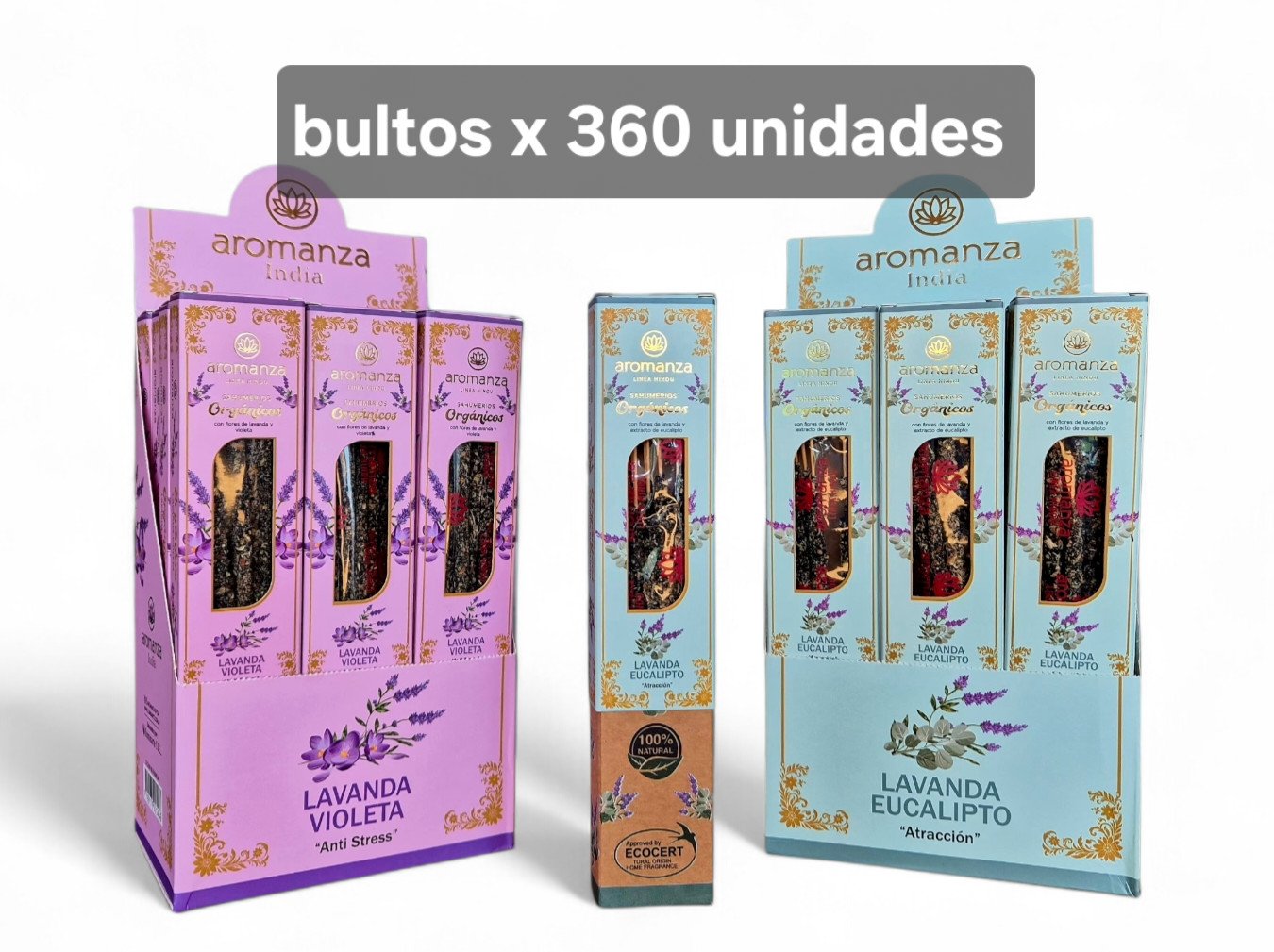 963UB - Organico Aromanza India x 8v. Bto x 360