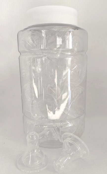 335 - Tetina de SILICONA por 40 unidades, en envase plástico